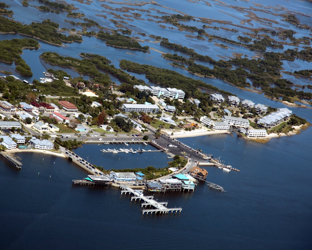 L'île de Cedar Key (Golfe du Mexique)