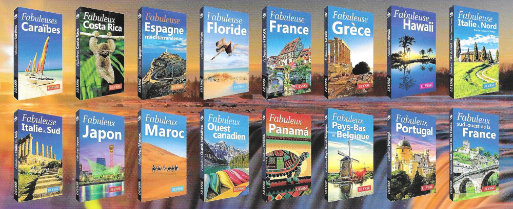 La collection des guides de voyage Ulysse