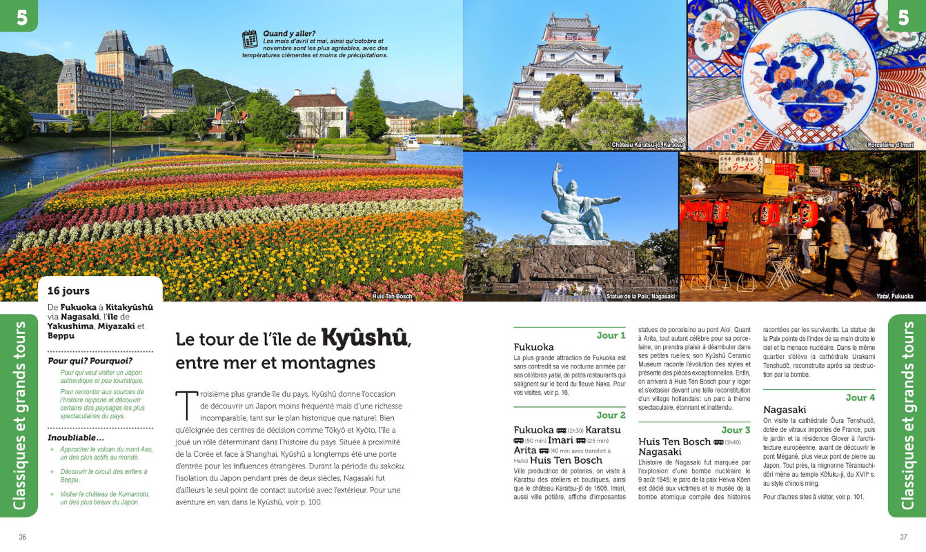 Le tour de l'île de Kyûshû, entre mer et montagnes Le tour de l'île de Kyûshû, entre mer et montagnes