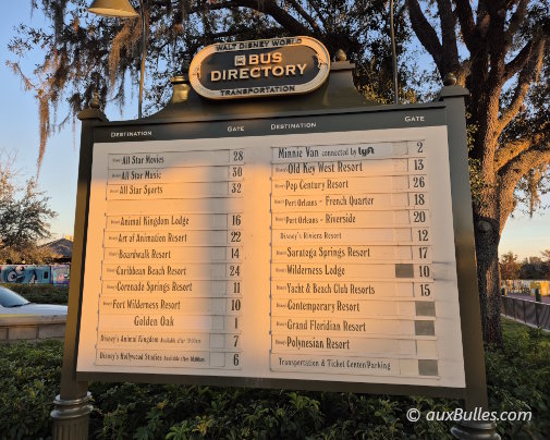 Sur le chemin du retour à Disney Springs avec une escale à Disney Magic Kingdom