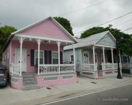The old neighborhoods with their colorful wooden Creole-style houses !