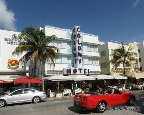 L'hôtel le plus photographié de tout South Beach, le Colony Hotel L'hôtel le plus photographié de tout South Beach, le Colony Hotel