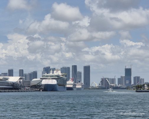 Le port de Miami est surnommé le 'Cruise Capital of the World'