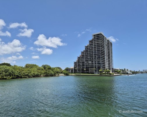Biscayne island, la plus occidentale des six îles Vénitiennes de Miami