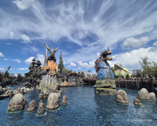 The land of 'How to Train Your Dragon - Isle of Berk' The land of 'How to Train Your Dragon - Isle of Berk'