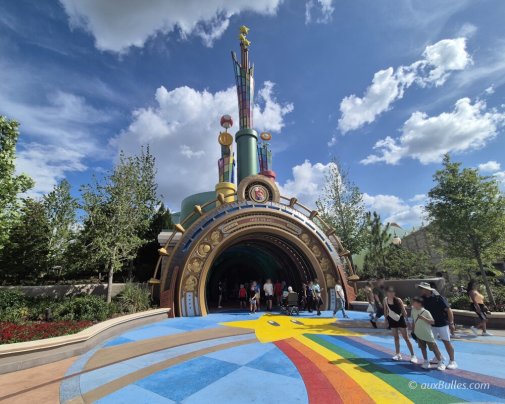 The access portal to Super Nintendo World The access portal to Super Nintendo World