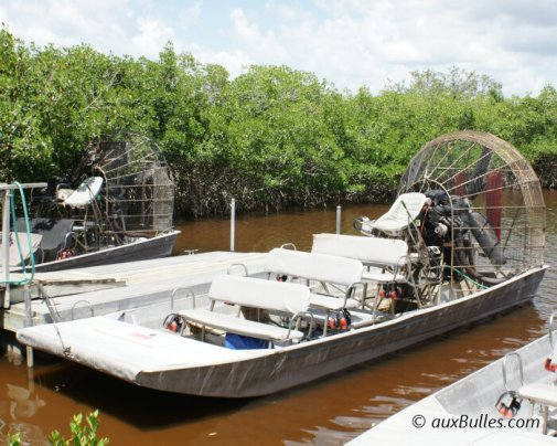 An airboat ride is an unforgettable attraction for exploring the Everglades !