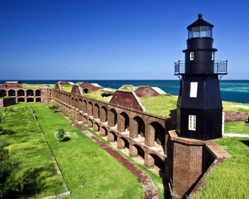 The Dry Tortugas islands (Golfe du Mexique)