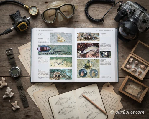 The Guide des poissons de Nouvelle-Calédonie, by nature photographer Pierre Laboute and oceanographer René Grandperrin
