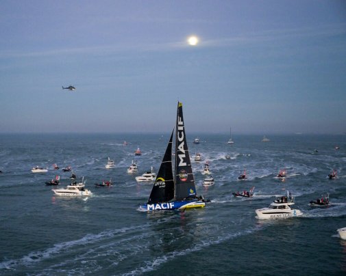 Charlie Dalin, le vainqueur du Vendée Globe 2024 sur MACIF Santé Prévoyance
