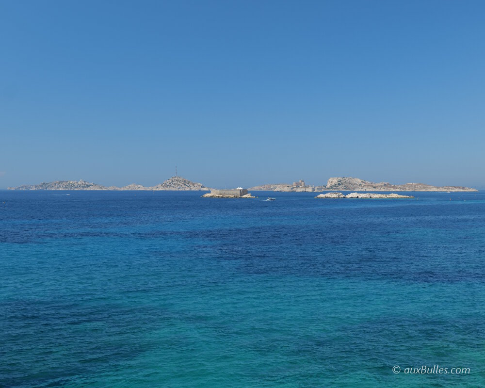 Les îles du Frioul (Mer Méditerranée)