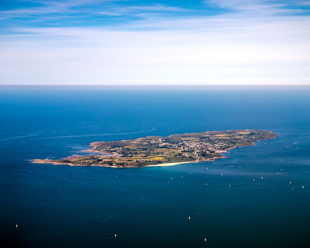 L'île de Groix (Océan Atlantique)