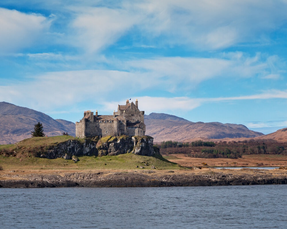 La château de Duart sur l'île de Mull
