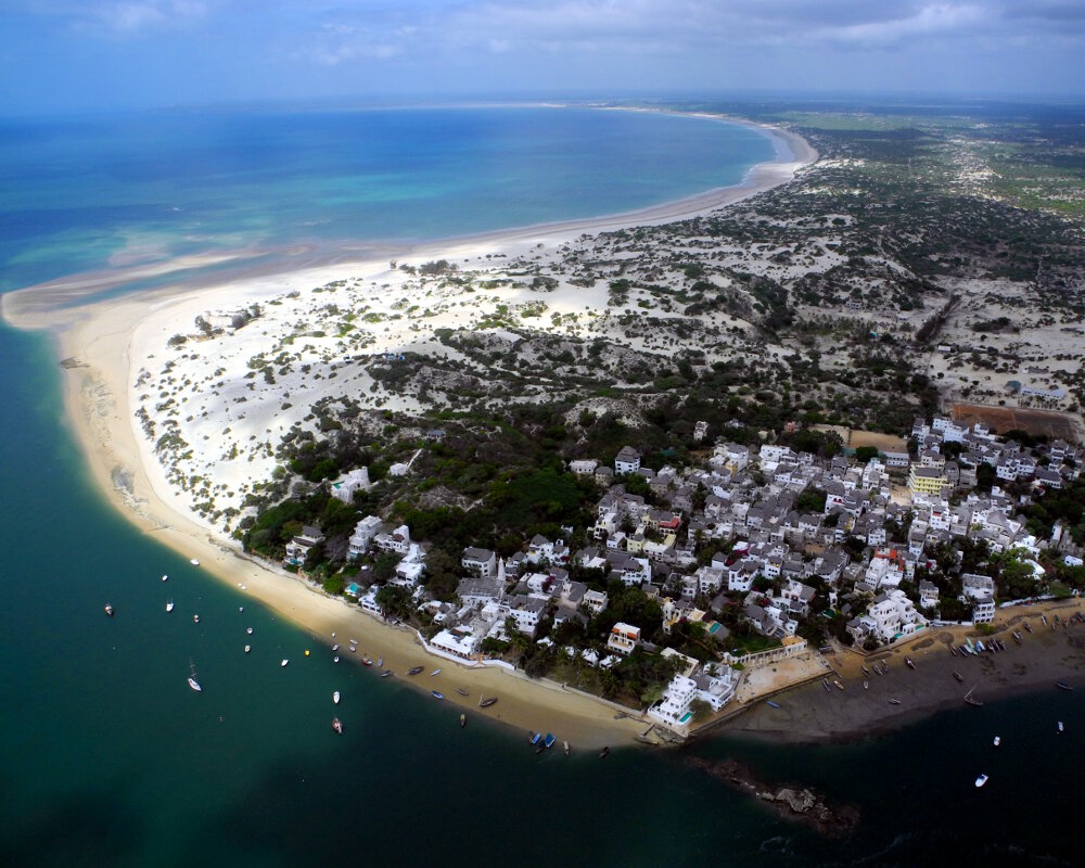 L'île de Lamu (Océan Indien)
