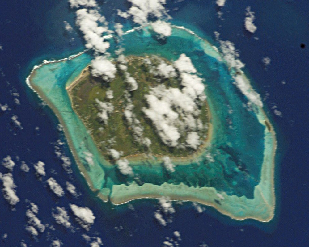 L'ile de Tubuai (Océan Pacifique)