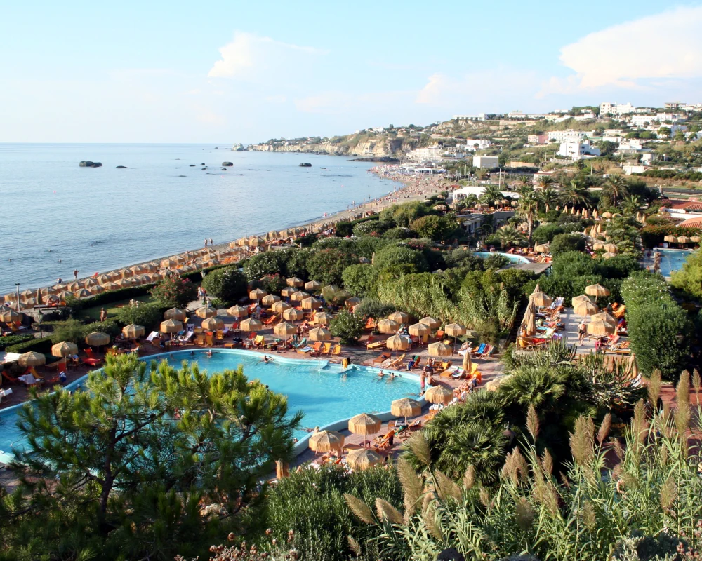 Poseidon Thermal Gardens near Forio on Ischia Island